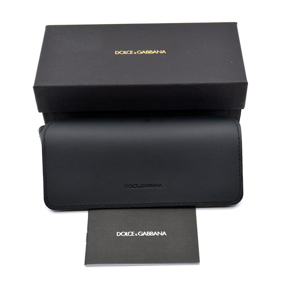 DOLCE&GABBANA DG3316 911 BLACK HAVANA AUTHENTIC EYEGLASSES FRAME - Picture 9 of 9